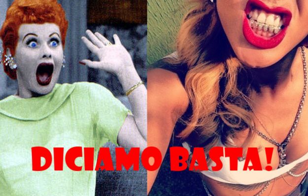 Rihanna denti diamantati