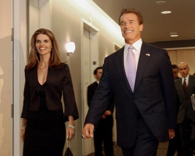 maria shriver divorzio