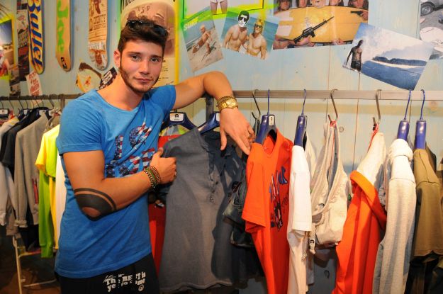 Stefano De Martino at Pitti Uomo 2012 in Florence