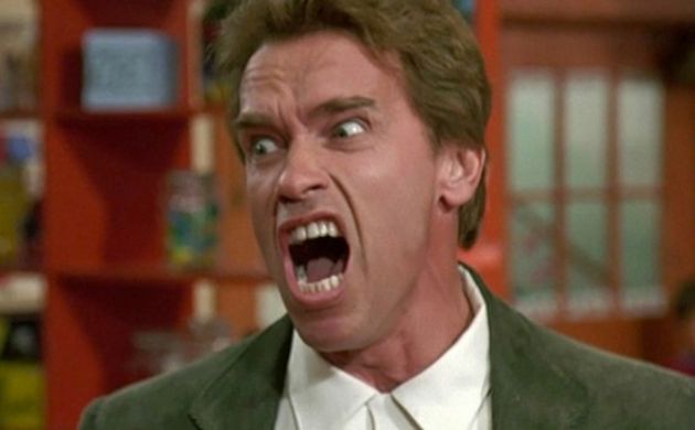 arnold schwarzenegger screaming kindergarten cop