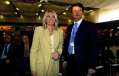 Alessandra Mussolini e Mauro Floriani, foto della coppia