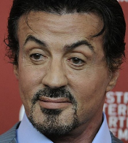 Sylvester Stallone lifting