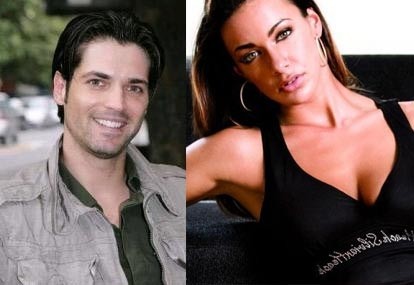 Melita Toniolo flirta con Sergio Arcuri