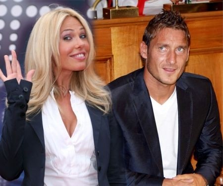 ilary blasi e francesco totti