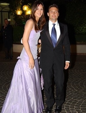 La Toffanin con Berlusconi