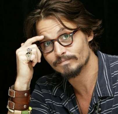 Johnny Depp occhiali