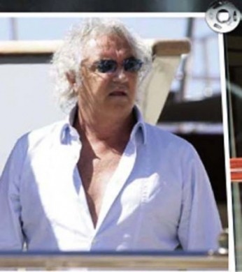 Flavio Briatore al naturale