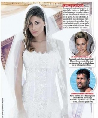 Tra Belen Rodriguez e Fabrizio Corona spunta Laura Chiatti