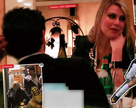 Barbara Berlusconi paparazzata con Pato