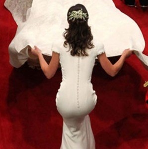 Pippa Middleton al matrimonio di Will & Kate