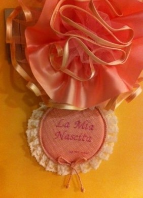 fiocco rosa per mia