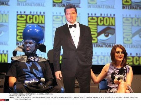 brad pitt comic con