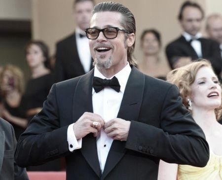 brad pitt cannes