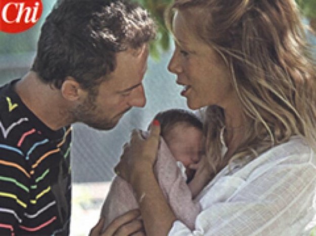 Francesco Facchinetti con le sue donne: Alessia Marcuzzi e Mia