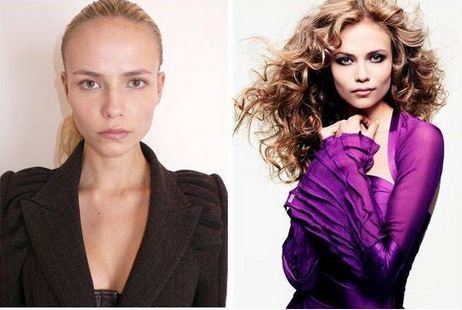 Le modelle al naturale