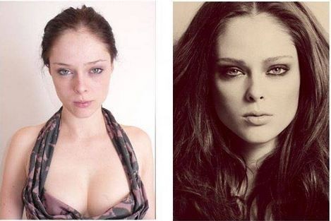 Modelle senza make up
