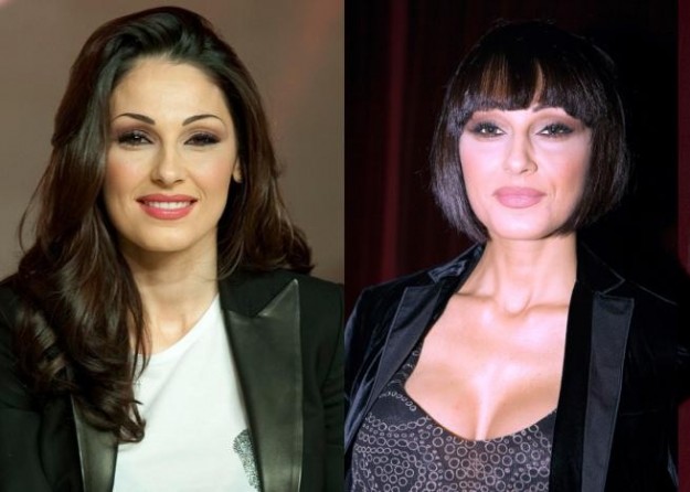 Anna Tatangelo prima e dopo
