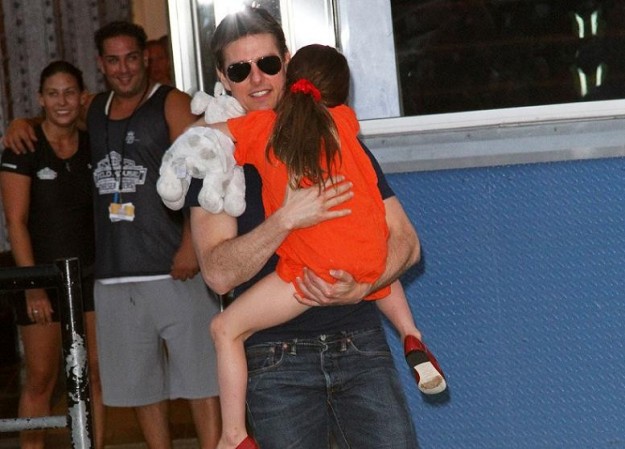 Tom Cruise e Suri Cruise a New York