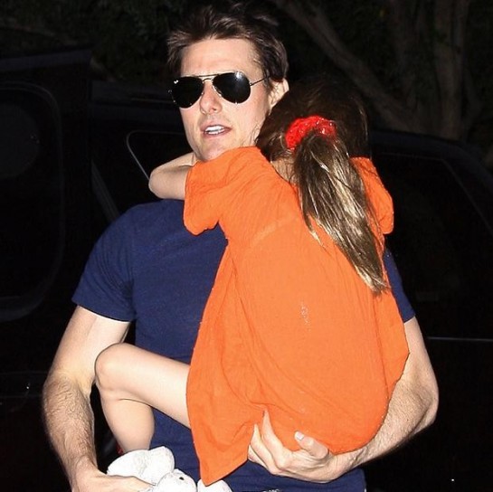 Tom Cruise e Suri Cruise 