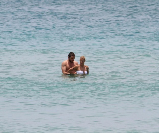 Michelle Hunziker e Tomaso Trussardi a Miami