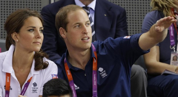Olimpiadi 2012, William e Kate