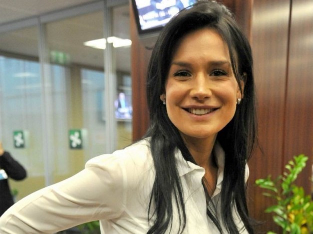 Nicole Minetti negli uffici della Regione Lombardia