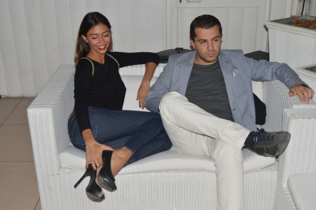 Camila Sant'Ana e Christian Di Maggio