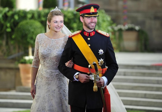 Guillaume e Stephanie de Lannoy matrimonio