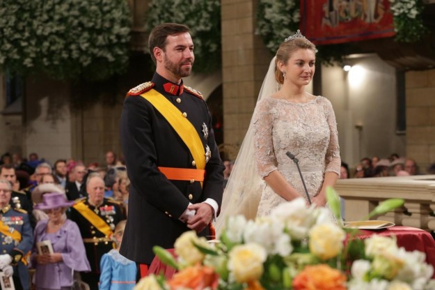 Guillaume e Stephanie de Lannoy, le foto del matrimonio 
