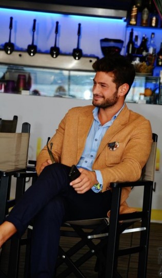 Ciro Torlo sul set