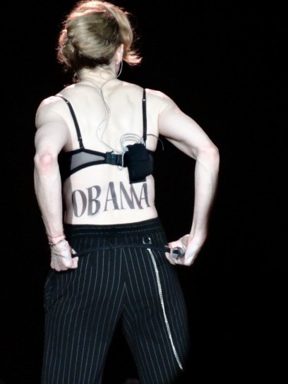Madonna con il tatuaggio