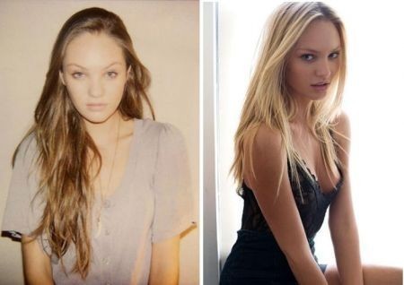Candice Swanepoel senza trucco