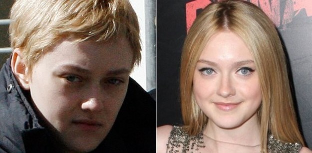 Dakota Fanning senza trucco
