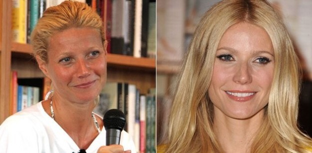 Gwyneth Paltrow senza trucco