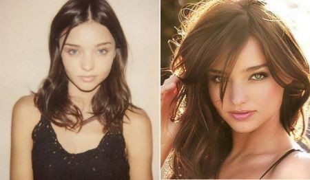 Miranda Kerr senza trucco