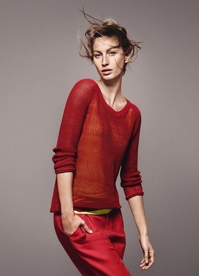 Gisele Bundchen senza trucco