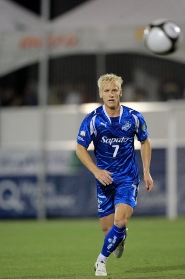 Il calciatore David Testo