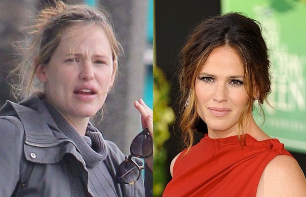 Jennifer Garner senza trucco