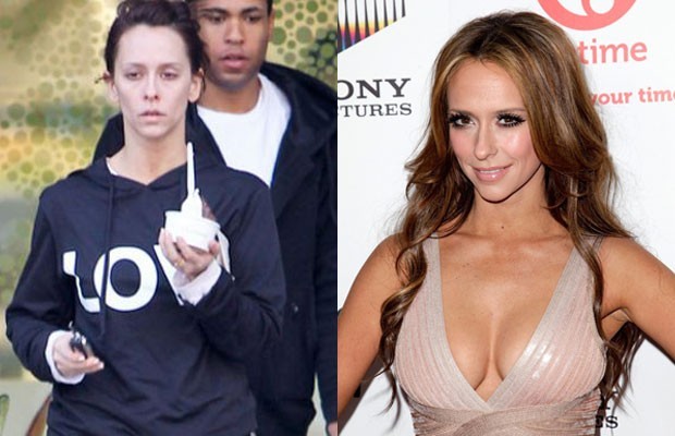 Jennifer Love senza trucco