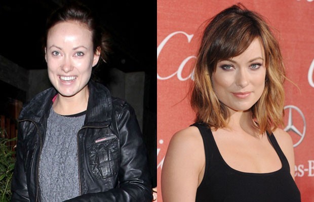Olivia Wilde senza trucco
