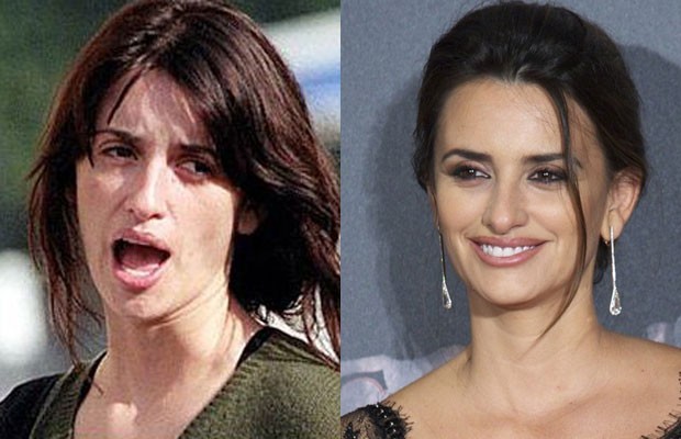Penelope Cruz senza trucco