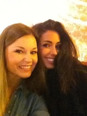 Anastasia Kuzmina e Federica Nargi