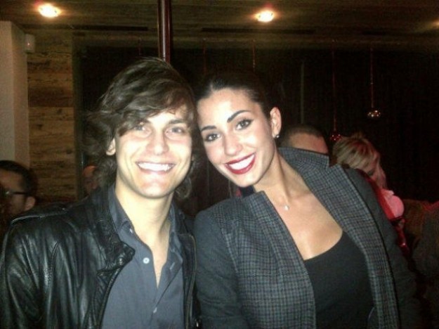 Andres Gil e Federica Nargi