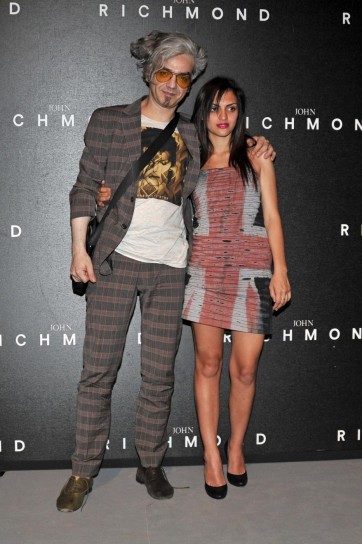 Morgan e Jessica Mazzoli alla sfilata Richmond