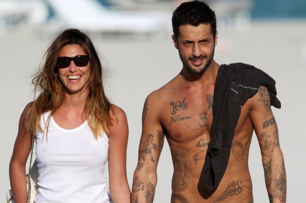 Fabrizio Corona con Belen Rodriguez