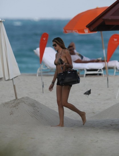Aida in spiaggia