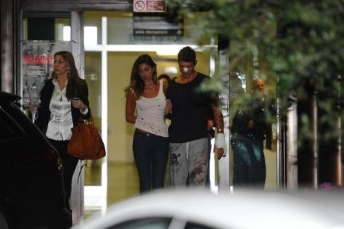 Escono dall'ospedale