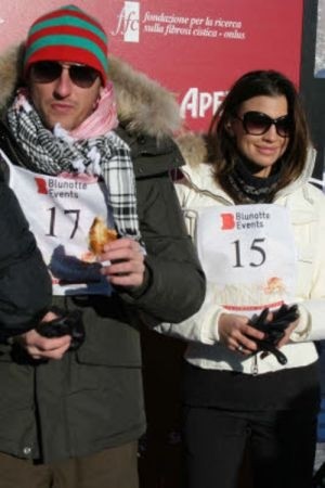 Claudia Galanti flirt invernale