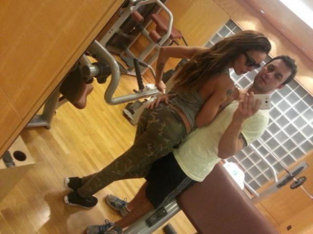 Nina Moric e Matteo Bobbi 