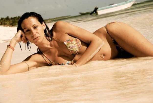 Laura Maggi al mare
